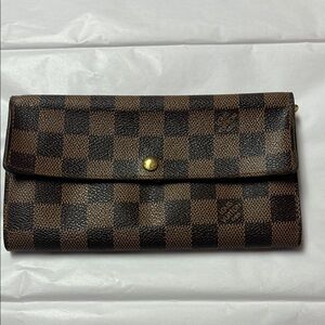 Louis Vuitton Damier Ebene Sarah wallet